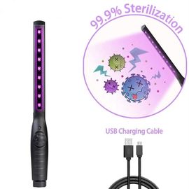 Handheld rechargeable led UVC stick portable Disinfectant uv sterilizer led lamp for Hotel Household Wardrobe Toilet